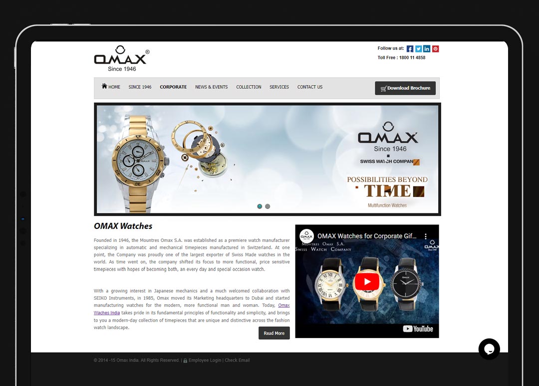 Omax Watches